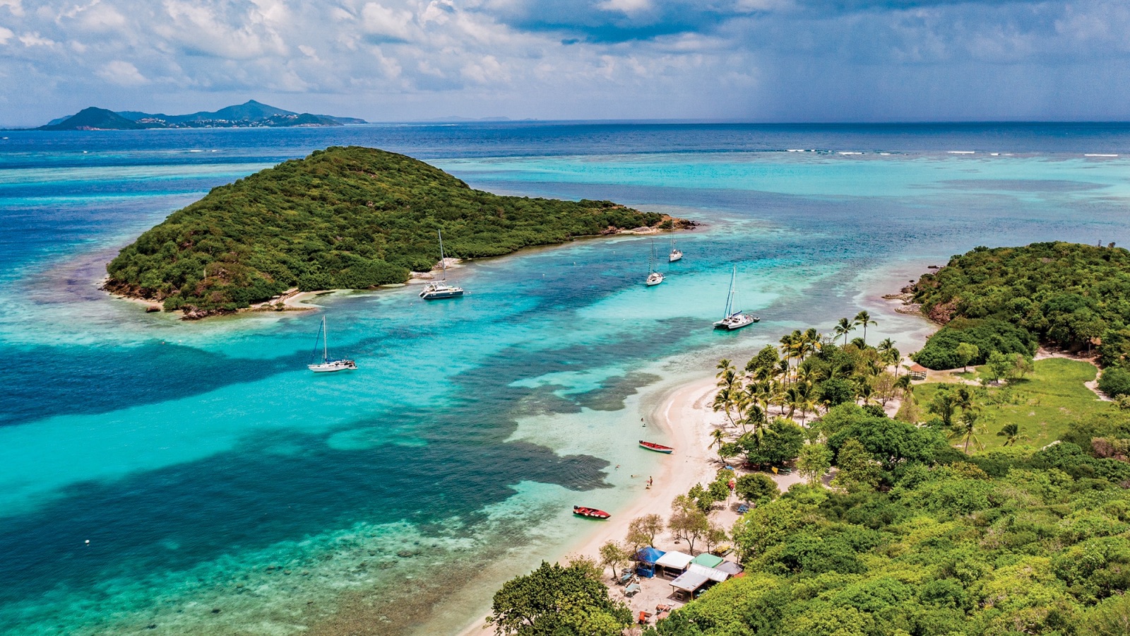 Sailing in Martinique