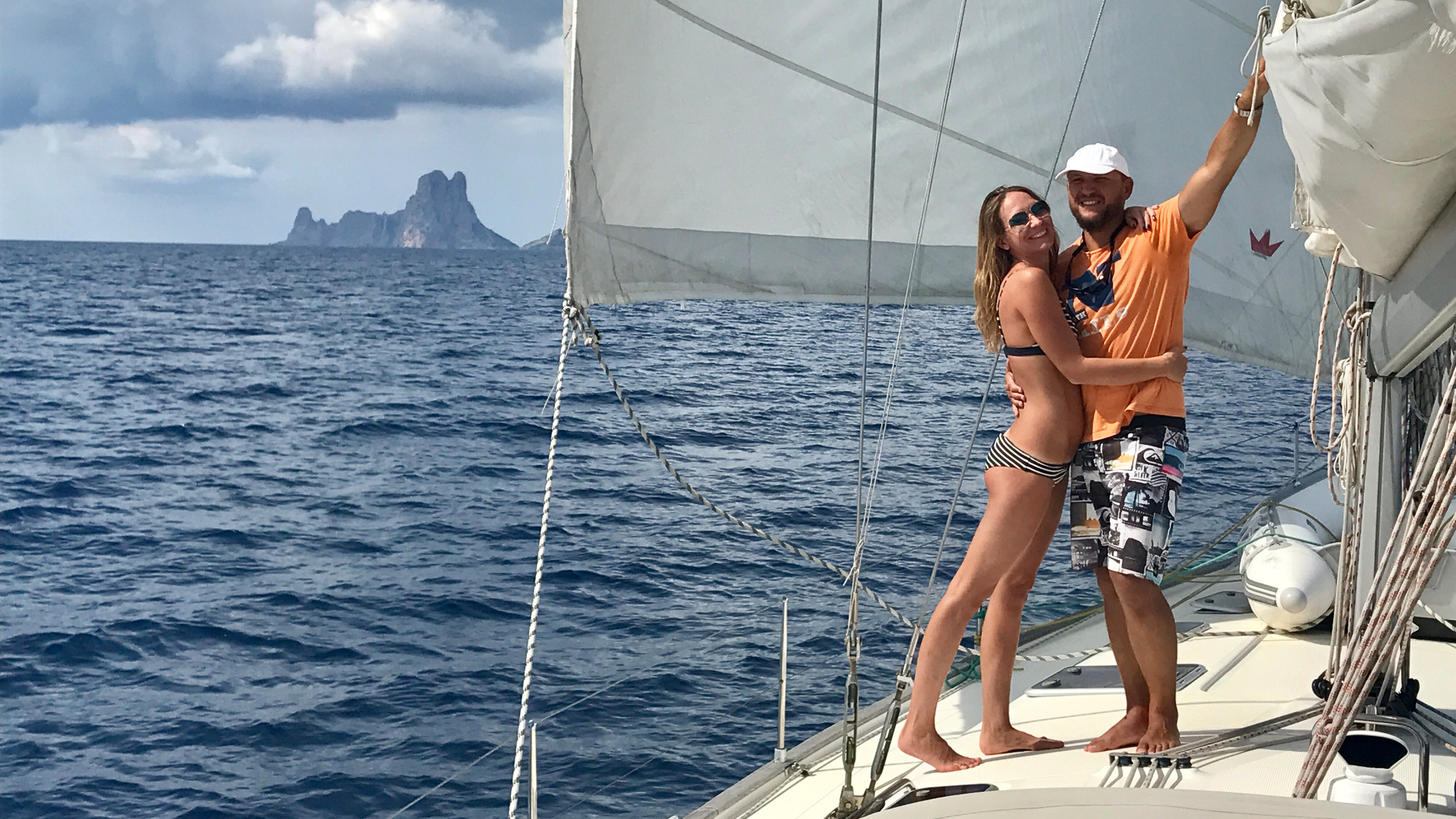 Sailing couple