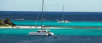 Alquiler de catamarán en el Caribe
