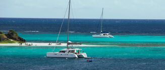 Alquiler de catamarán en el Caribe
